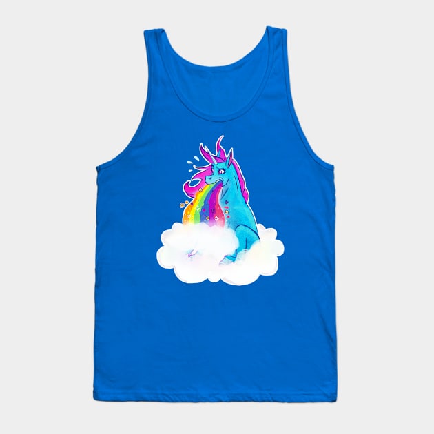 Puking Rainbows Tank Top by Cocoru